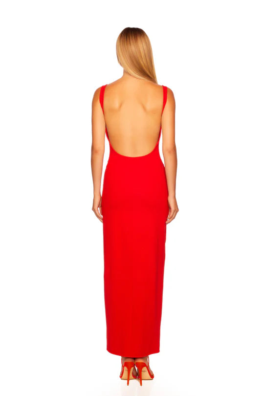 Susana Monaco | Low Back Tank Dress w/ Bodysuit Lining