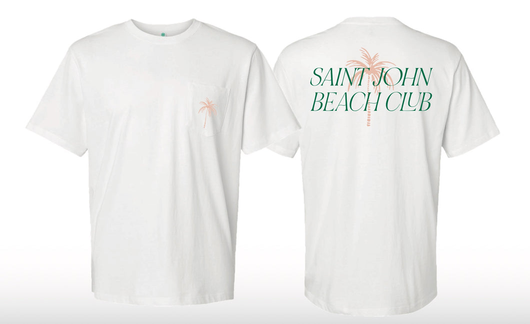 Lulee | St. John Beach Club Pocket Classic Short Sleeve T