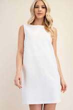 Glam | Round Neck Sleeveless Mini Dress
