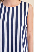 Glam | Striped Sleeveless Top