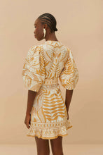 Farm Rio | Off-White Lace Nature Mini Dress