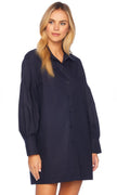 Susana Monaco | Poplin button down shirt dress