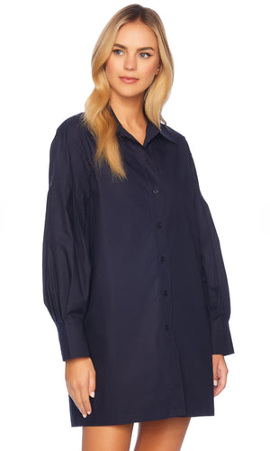 Susana Monaco | Poplin button down shirt dress