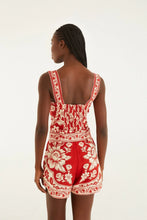 Farm Rio | Guanacaste Red Gathering Romper