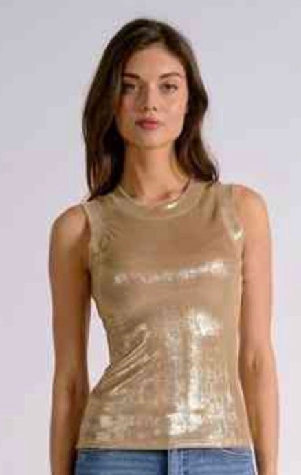 Elan | Glitter Tank Top