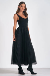 Elan | Maxi Tank Tulle Dress