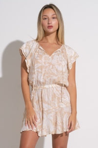 Elan| Printed Mini Dress