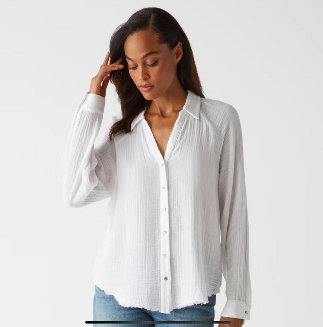 Michael Stars | Toni Gauze Button Down