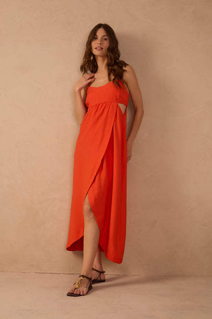 Dress To | Pitanga Cut Out Wrap Dress