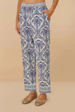 Farm Rio | Off-White Tropical Cameo Pajama Pants