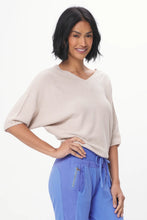 Suzy D| Lenny Double V Batwing Knit Sweater