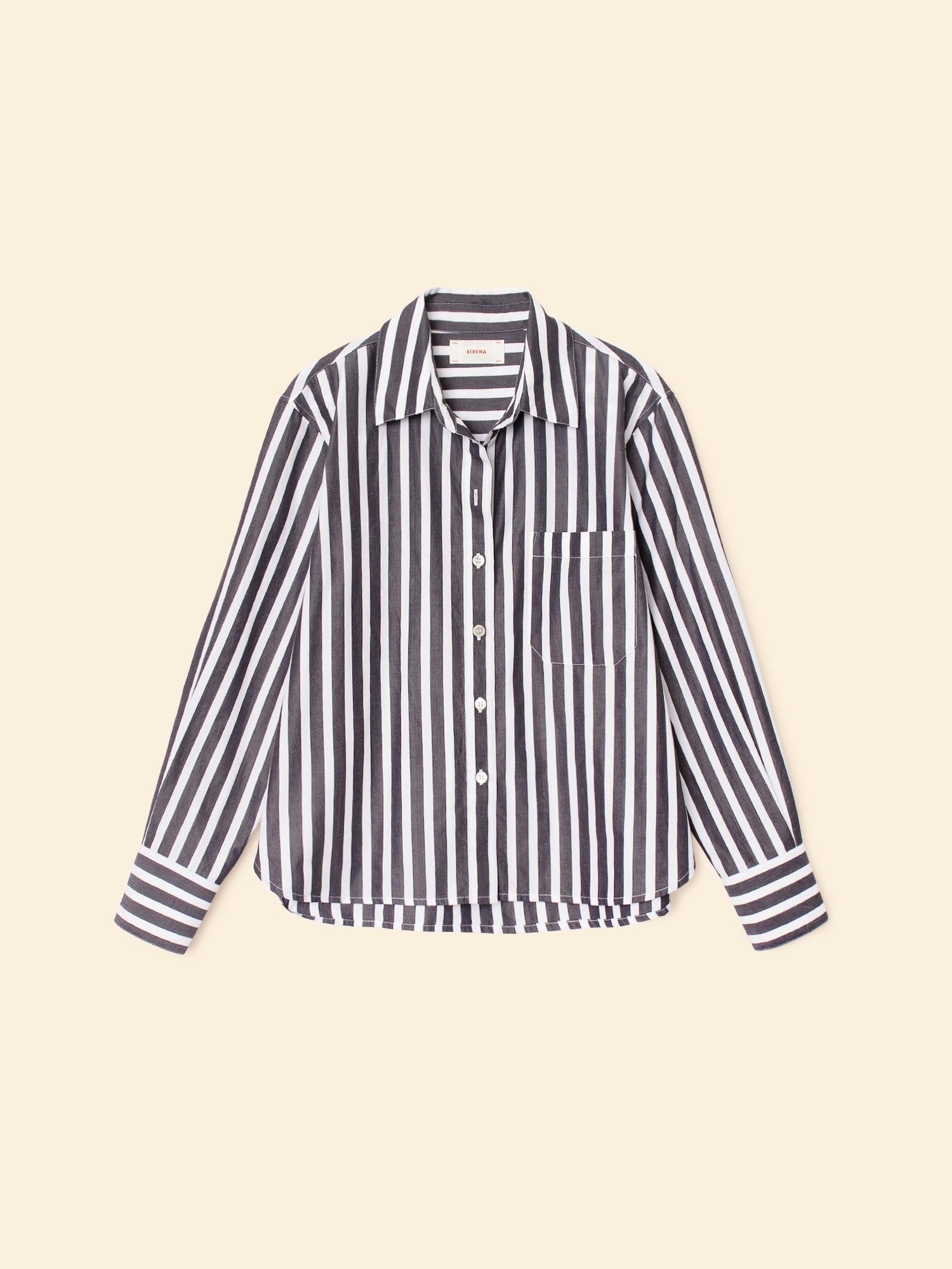 Xirena | Monroe Shirt Ink Stripe