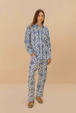 Farm Rio | Off-White Tropical Cameo Pajama Pants