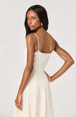 ASTR | Trisha Square Neck Midi Dress