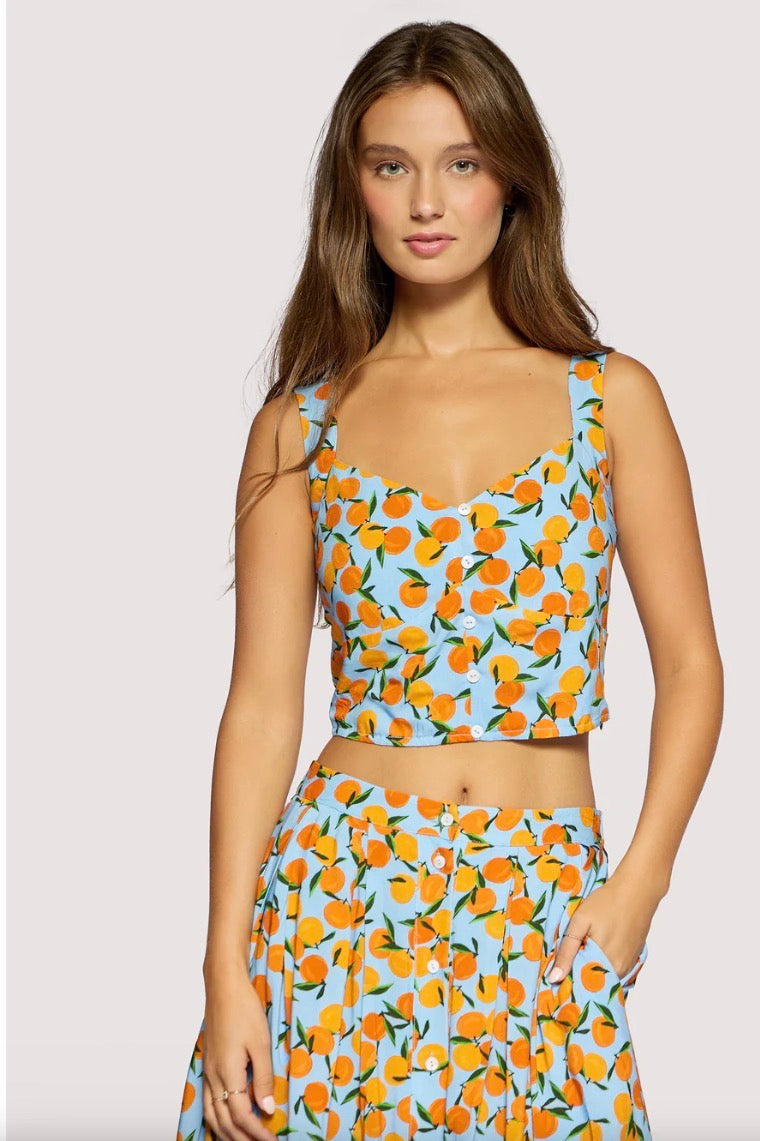 Lost + Wander | Citrus Soiree Top