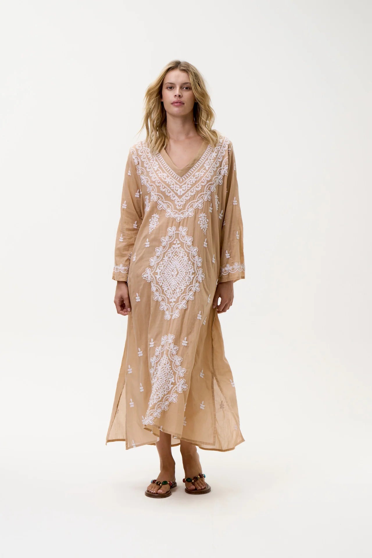 OneSeason | Embroidered Long Goa