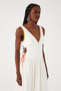 Dress To | Vestido Cropped Linho Dress