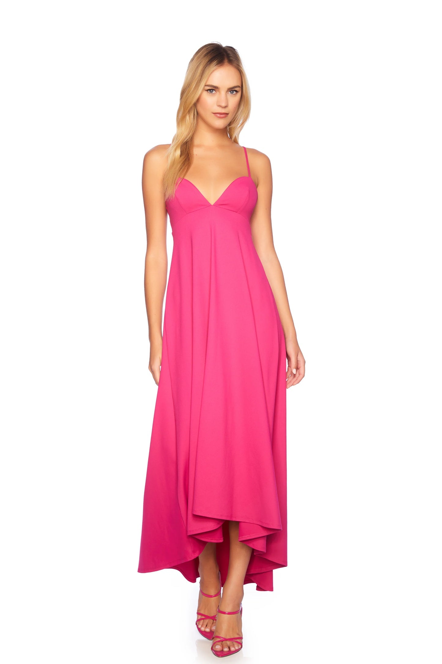 Susana Monaco | Sweetheart String HiLow Dress