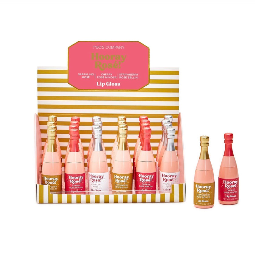 Two’s Company | Hooray Rosé Lip Gloss