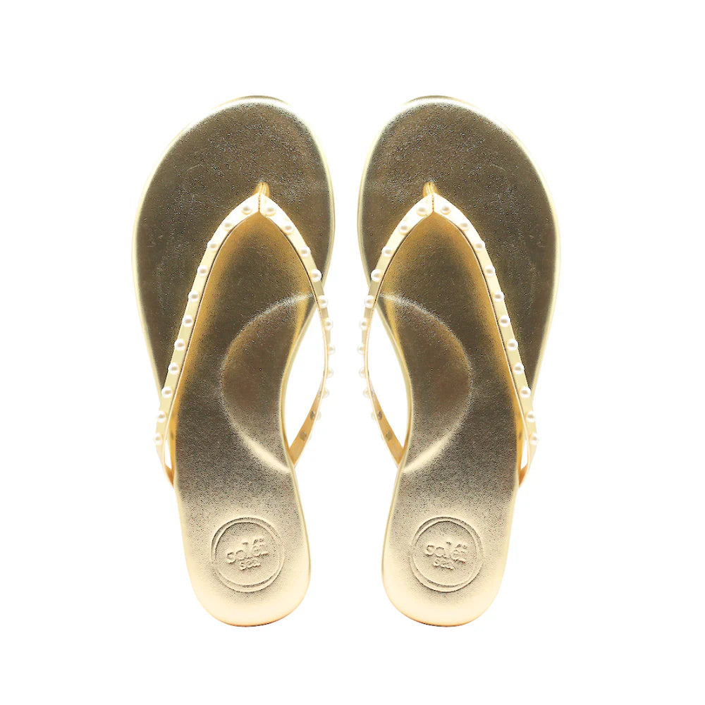 Solei | Indie Sandals with pearls