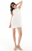 French Connection | Birdie Linen Square Neck Mini Dress