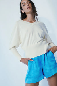 Melissa Nepton | Angie White VNeck Sweater