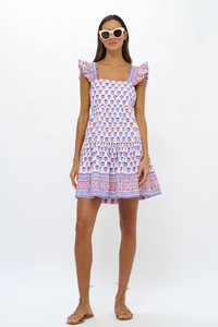 Oliphant | Smocked Square Neck Mini