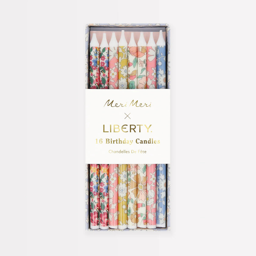 Meri Meri X Liberty| Mixed Print Party Candles