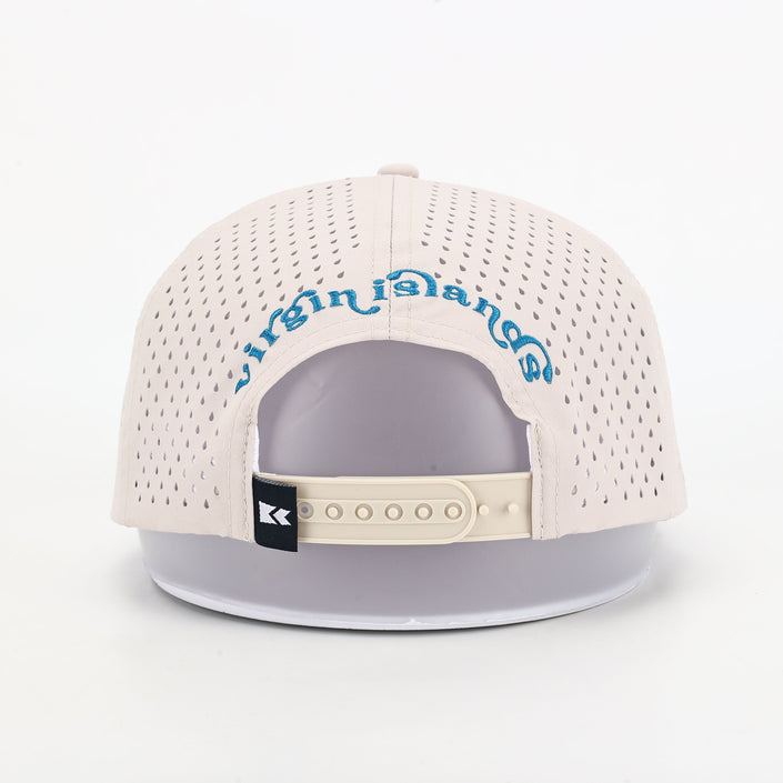 Burgee | Beige & Turquoise Saint John Cap