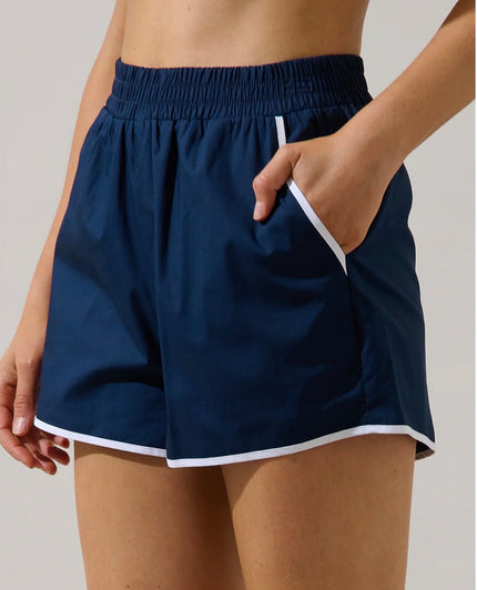 Sugarlips | Sailboat Poplin Track Shorts