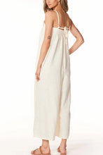 Bobi | Square Neck Cami Wide Leg Jumpsuit