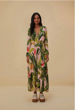 Farm Rio | Pink Banana Leaves Maxi Dress