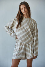 By Together | Stay Striped Mock Top
