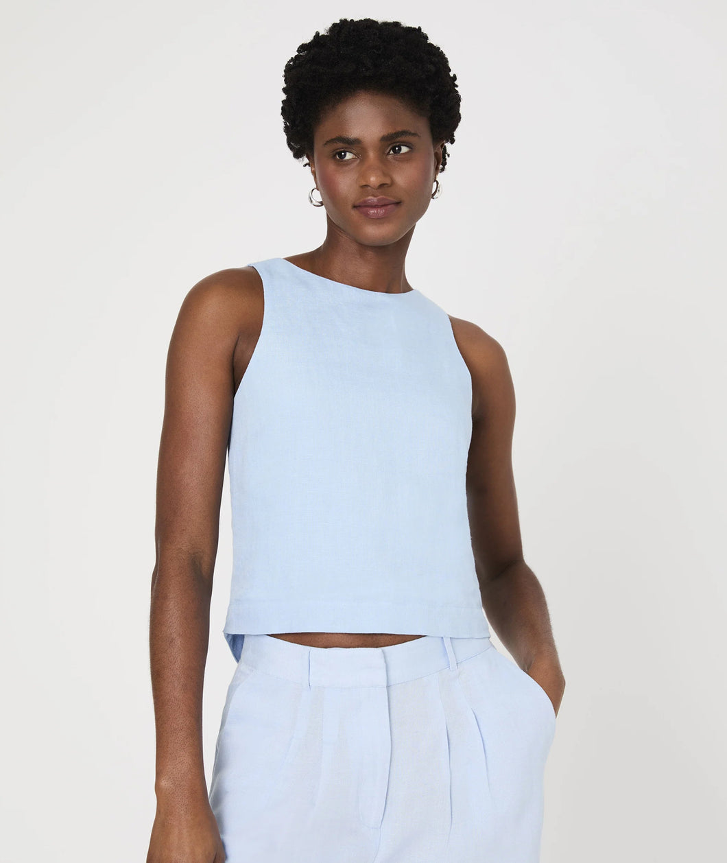 French Connection | Birdie Linen Swing Top