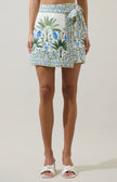 Sugarlips | Senara Floral Levie Wrap Mini Skort