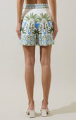 Sugarlips | Senara Floral Levie Wrap Mini Skort