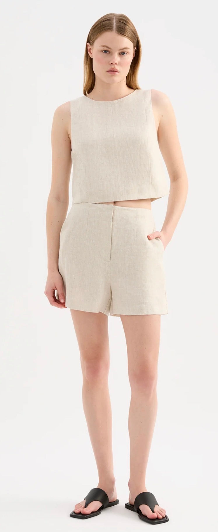 Nude Lucy | Marli Linen Short