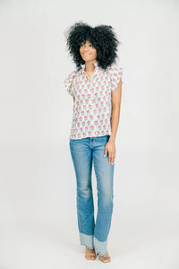 Victoria Dunn | Bays Blouse Poppy
