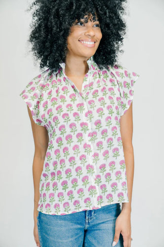 Victoria Dunn | Bays Blouse Poppy