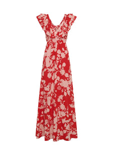 Kivari | Delfina Ruffle Maxi Dress