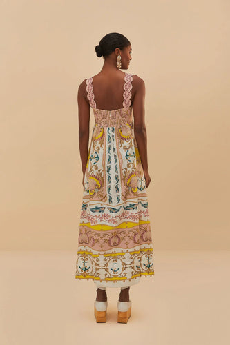Maritime Magic | Sleeveless Maxi Dress
