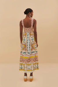 Maritime Magic | Sleeveless Maxi Dress