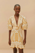 Farm Rio | Off-White Lace Nature Mini Dress