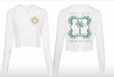 LULEE | Cropped Box L/S Paradise Found Hoodie