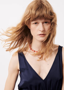 FRNCH | Achouak Navy Dress