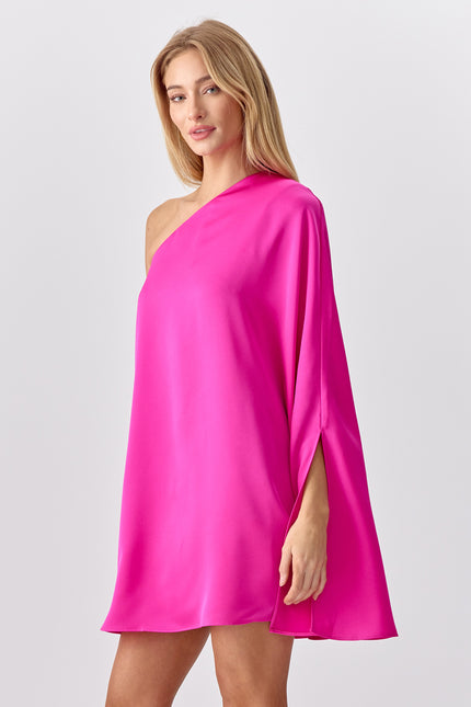 Adelyn Rae| Cameron One Shoulder Dres