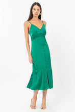 Adelyn Rae| Mandie Button Front Midi Dress