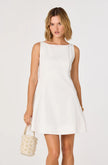 ASTR | Shyla Bow-Back A-Line Mini Dress