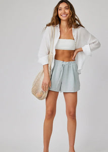 Bella Dahl | Linen Ruffle Waist Short
