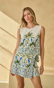 Sugarlips | Senara Floral Levie Wrap Mini Skort